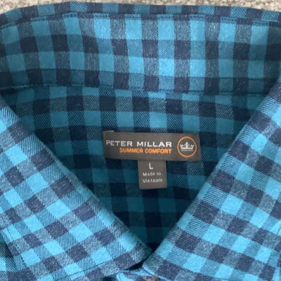 Men’s Large Peter Millar Button down - Picture 2 of 3